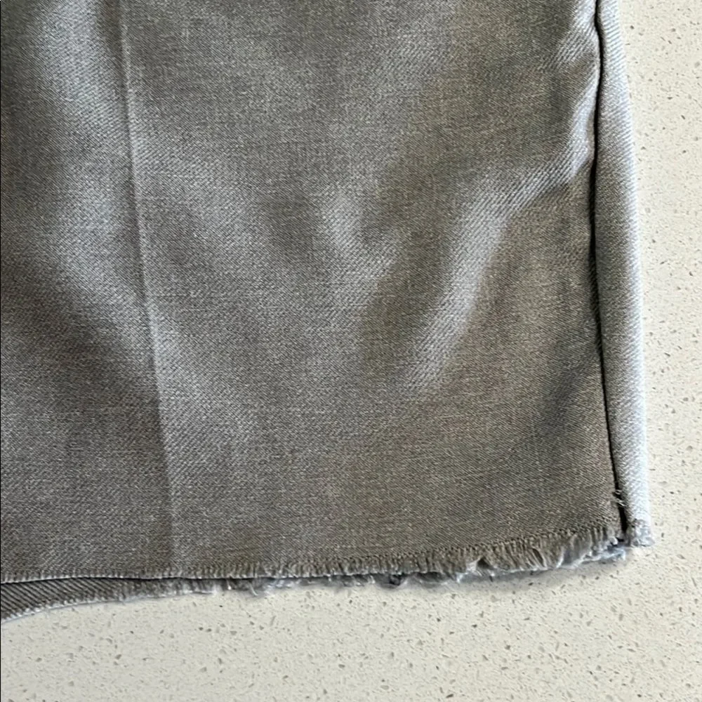 Haband Vintage Fit-Forever Classic Gray Cut Off Shorts Tagged 34 Fit 32
